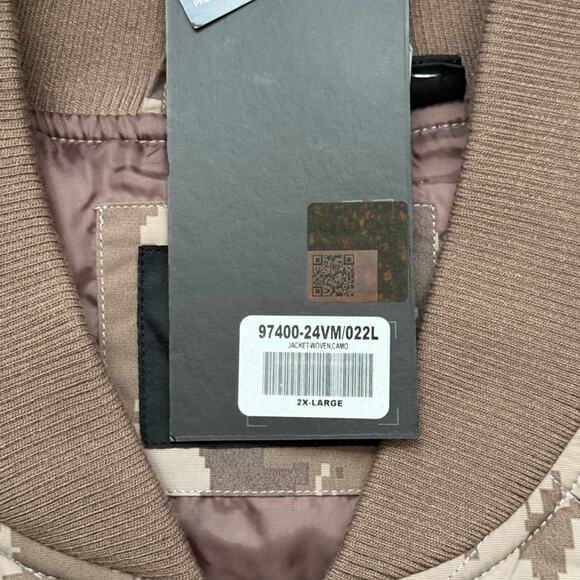 Harley-Davidson Men's Park Bomber Jacket Camo Brown Size XXL NWT - Picture 4 of 7